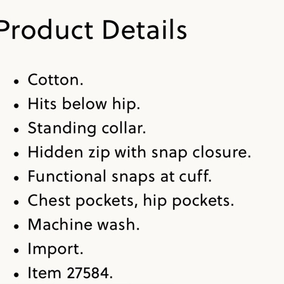 J Crew Mercantile size Small NWOT Camo Women's Jacket with Gold Accents - Picture 11 of 11